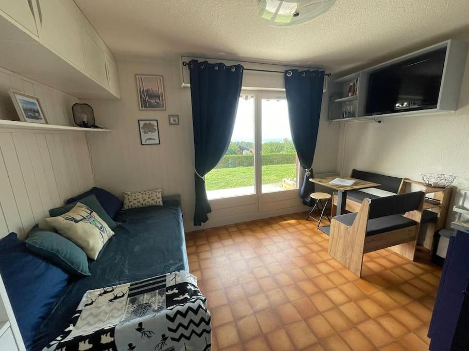Studio Myrtilles Du Leman Vue Sur Lac Et Montagne Thollon-les-Memises Eksteriør billede